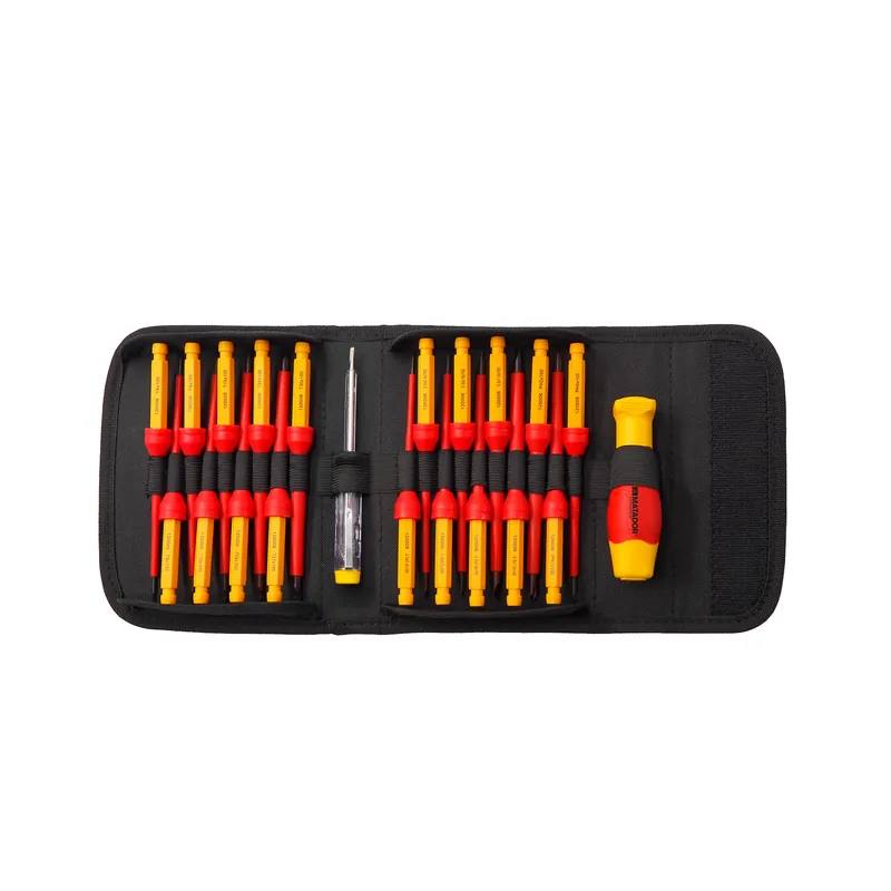 Elektriker-Rolltasche VDE mit 21-tlg. Schraubendrehersortiment, MATADOR Art.-Code: 81110001 Sale